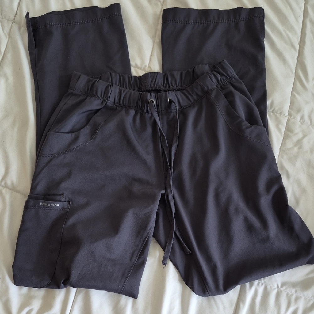 Healing Hands Women's Charcoal Joggers